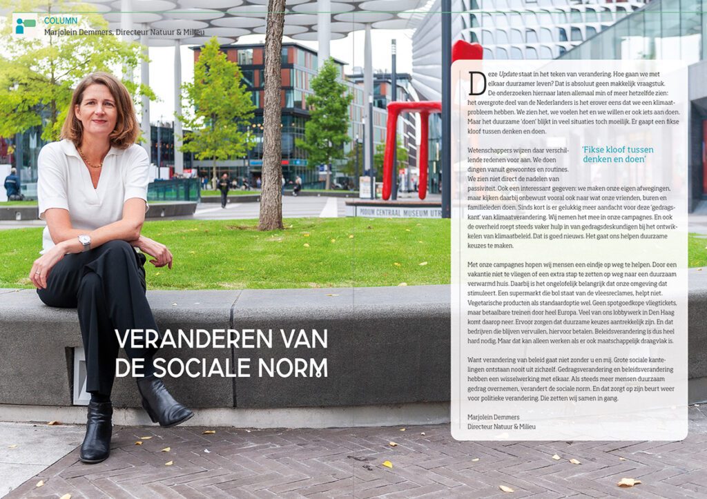 Spread uit het Magazine voor Natuur en Milieu