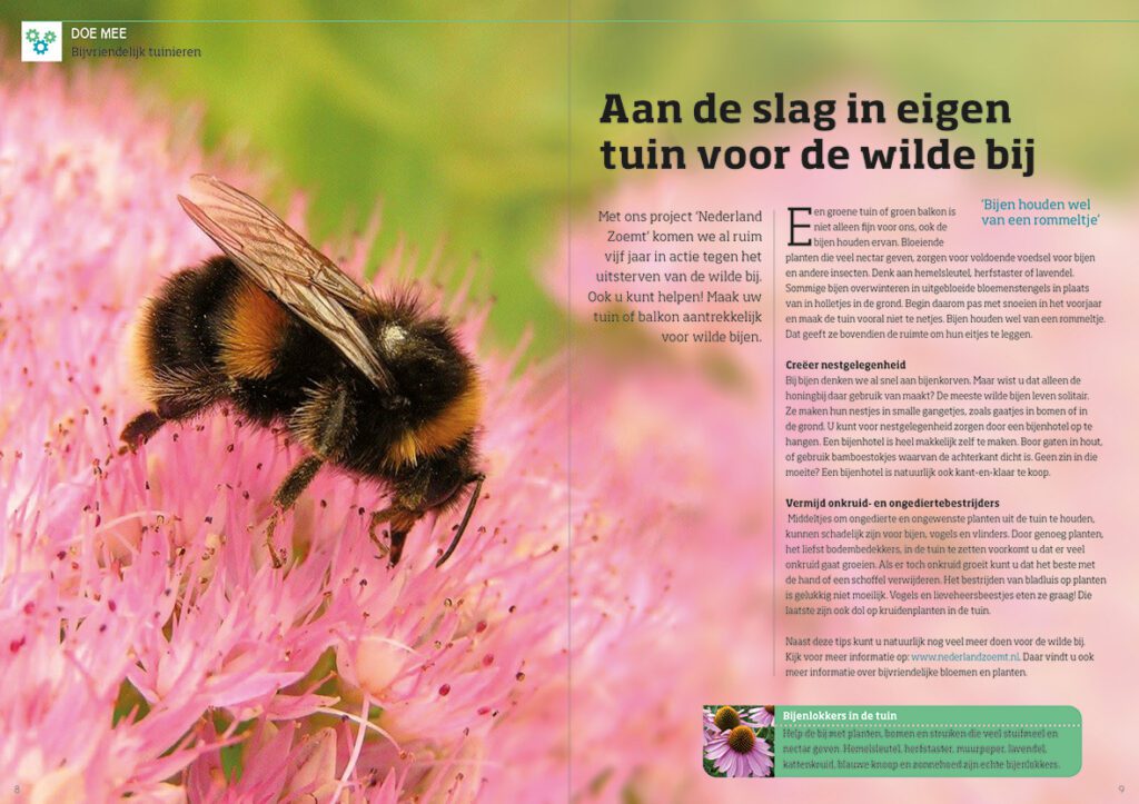 Spread uit het Magazine voor Natuur en Milieu